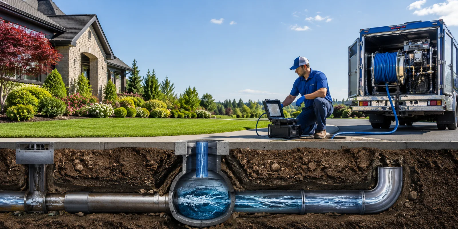 Drainage restoration information for Alma Center, WI